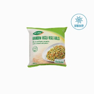[ARDO] 냉동 레인보우라이스드 450g / 브로콜리,야채쌀,채소라이스