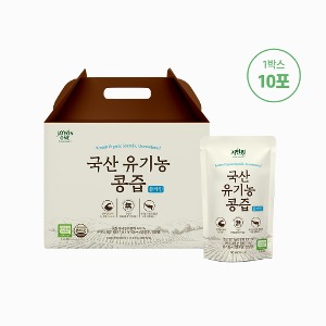 [자연원] 국산 유기농 콩즙 두유 190ml