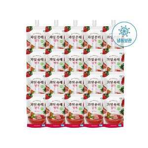 [자연원] 요리조리 과일퓨레 딸기 230g x 20팩